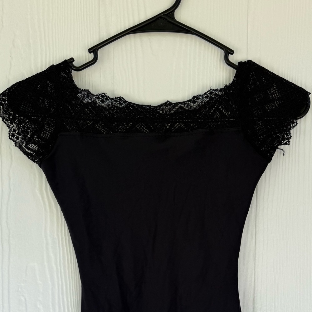 Black leotard